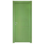P2 LIS - frassino spazzolato due trame laccato ral 6017