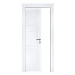 R2 SCA - laccato bianco scorrevole interno muro